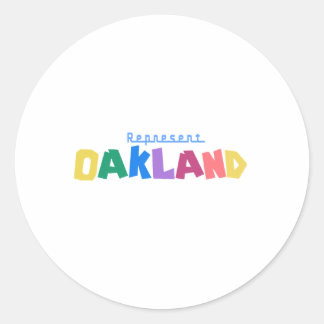 Adesivo Represente Oakland