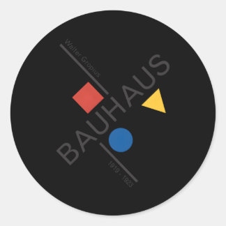 Adesivo Reprodução do Movet Bauhaus 1919