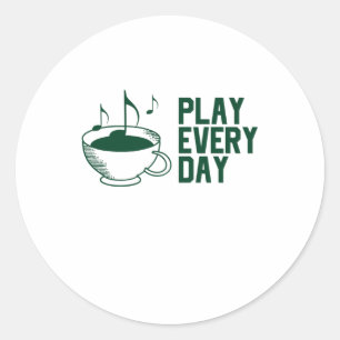 Adesivo Reproduzir Música Todos os Dias
