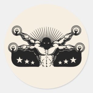 Adesivo Reps de Vitruvian