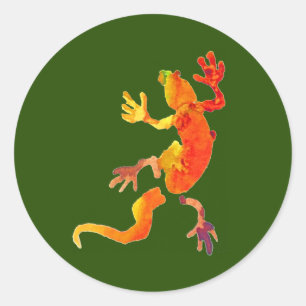 Adesivo Réptil do lagarto do geco do eco dos animais