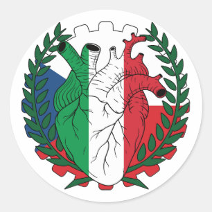 Adesivo República Checa Santo Josephs italianos Itália
