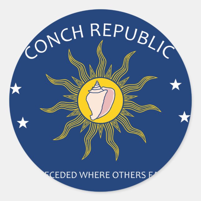 Adesivo República Conch (Frente)