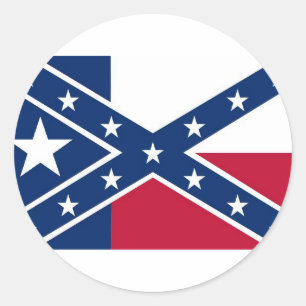 Adesivo República da bandeira de Texas
