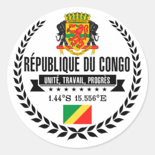 Adesivo República de Congo