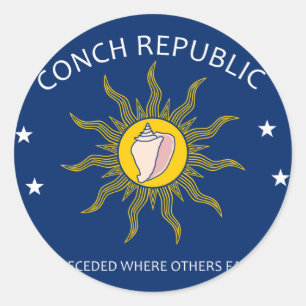 Adesivo República do Conch