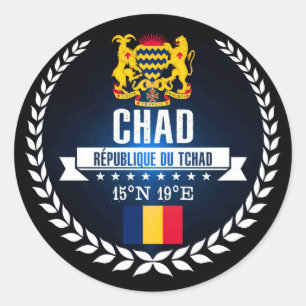 Adesivo República do Tchad