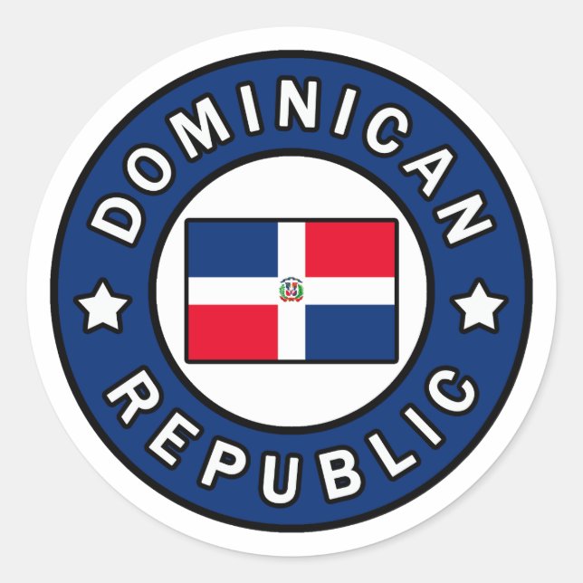 Adesivo República Dominicana (Frente)