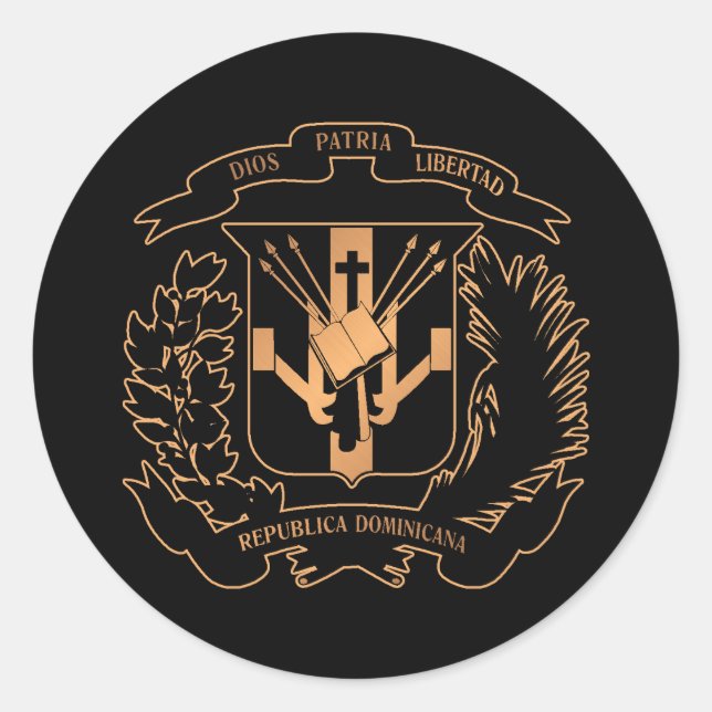 Adesivo República Dominicana (Frente)