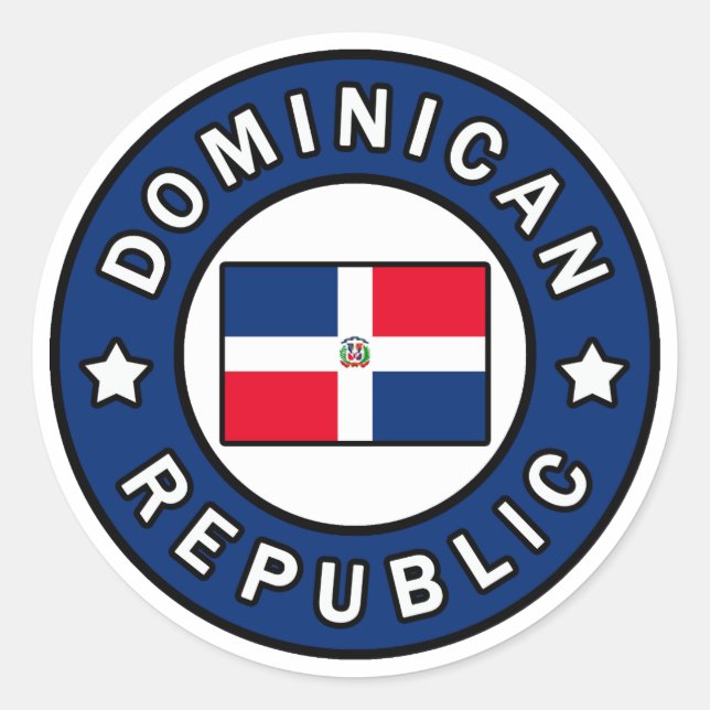 Adesivo República Dominicana (Frente)