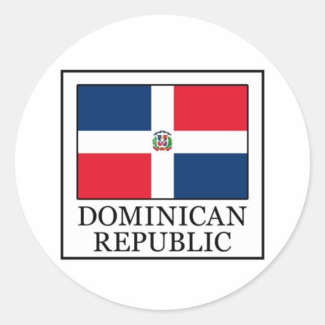 Adesivo República Dominicana (Frente)