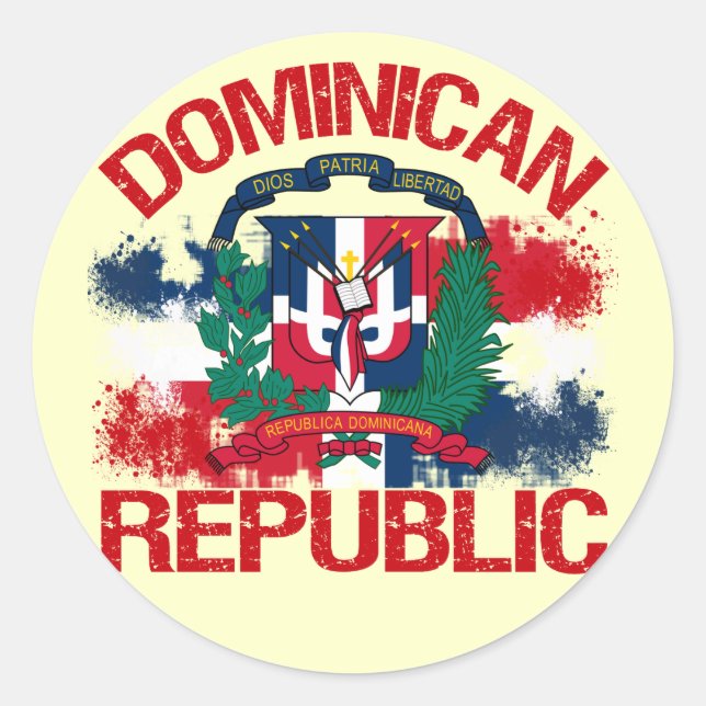Adesivo República Domonicana (Frente)
