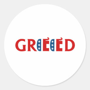ADESIVO REPUBLICANO GREED