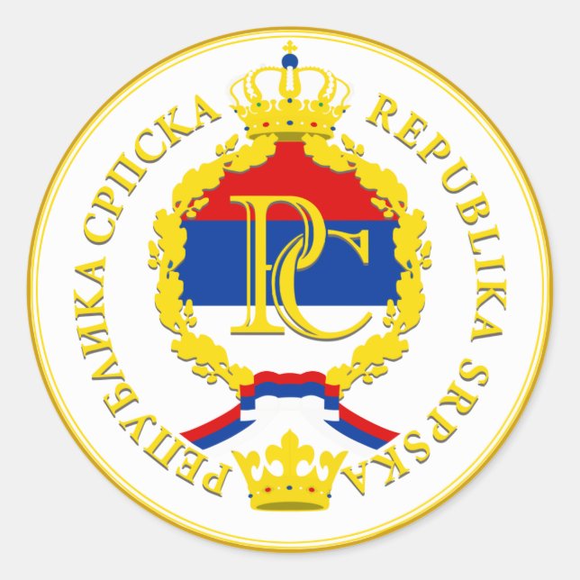 Adesivo Republika Srpska (Frente)