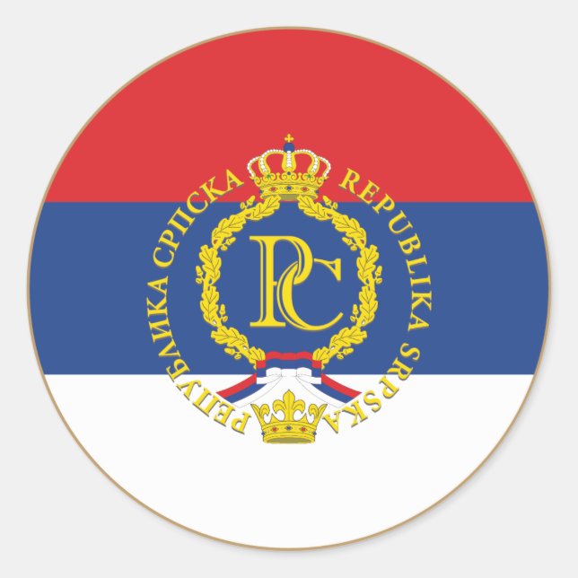 Adesivo Republika Srpska (Frente)