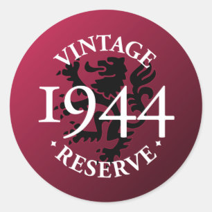 Adesivo Reserva 1944 do vintage