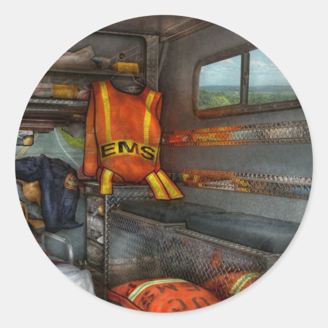 Adesivo Resgate - Equipe de Emergência (Frente)