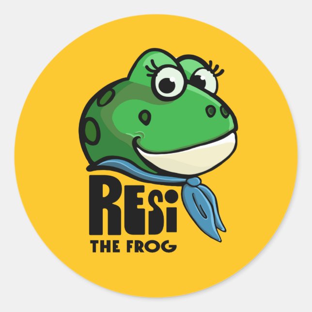 Adesivo Resi o Sapo (Frente)