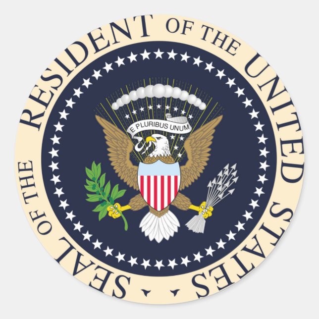 Adesivo Residente dos Estados Unidos (Frente)