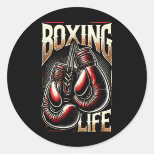 Adesivo Resilência Do Treinamento Em Boxer Para A Vida Do