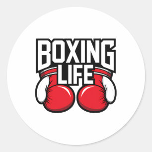 Adesivo Resilência Do Treinamento Em Boxer Para A Vida Do