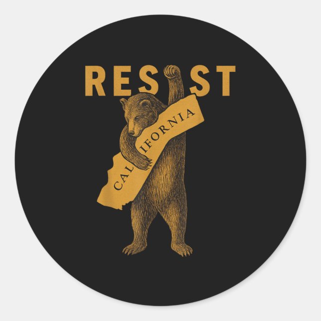 Adesivo Resist California Bear  (Frente)