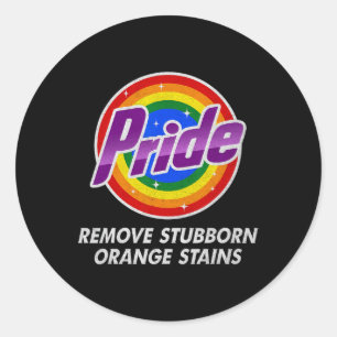 Adesivo Resista a Trump Remova Manchas Laranja Teimosas Or