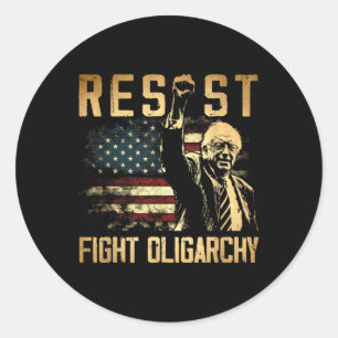 Adesivo Resiste Bernie Sanders A Lutar Contra O Projeto De