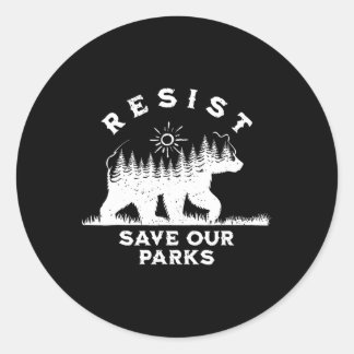 Adesivo Resiste Salve Nossos Parques Alt Os Parques Nacion