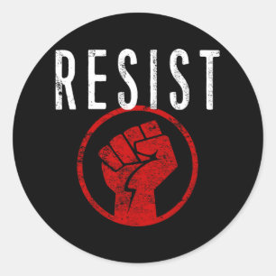 Adesivo Resistência À Camisa De Pressão - Faça Parte Da Re