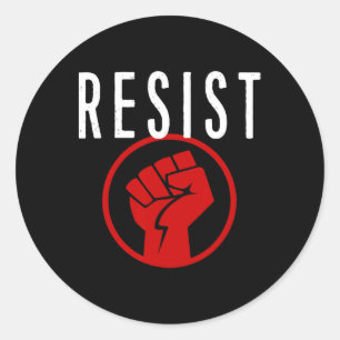 Adesivo Resistência À Camisa De Pressão - Faça Parte Da Re