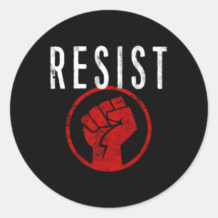 Adesivo Resistência À Camisa De Pressão - Faça Parte Da Re