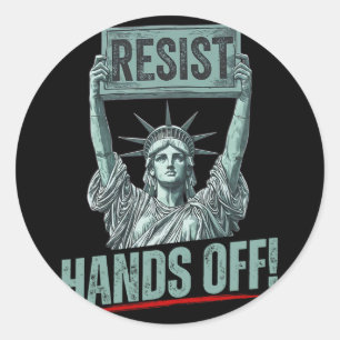 Adesivo Resistência À Estátua Da Resistência Da Liberdade