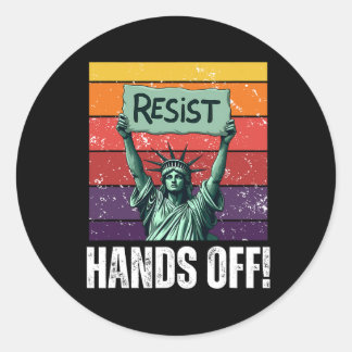 Adesivo Resistência À Estátua Da Resistência Da Liberdade