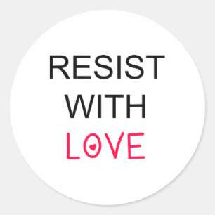 Adesivo Resistência À Resistência Do Amor Feminista Citaçã