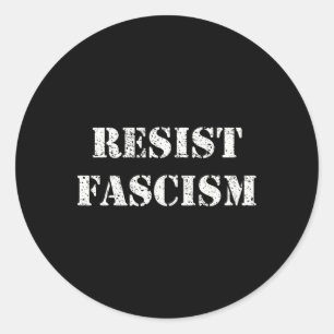 Adesivo Resistência ao fascismo