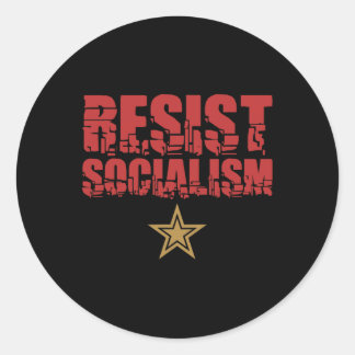 Adesivo Resistência ao Socialismo Anti-Socialismo 2