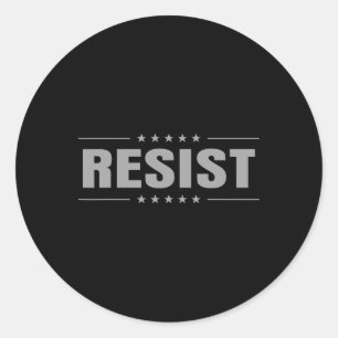 Adesivo Resistência Ao Trump Protesto Anti-Político Nós, P