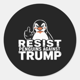 Adesivo Resistência Aos Pinguins Contra Tarifas De Tremore