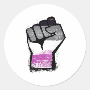 Adesivo Resistência Asexual ao Protesto