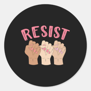 Adesivo Resistência Mulheres Resistentes Potência Tee Femi