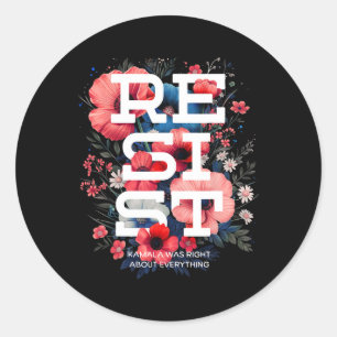 Adesivo Resistir a Floral Boho