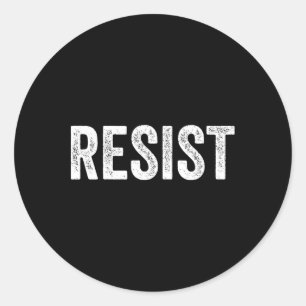 Adesivo Resistir à Marcha de Protesto Anti-trump Política