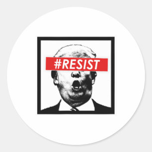 Adesivo Resistir a Trump