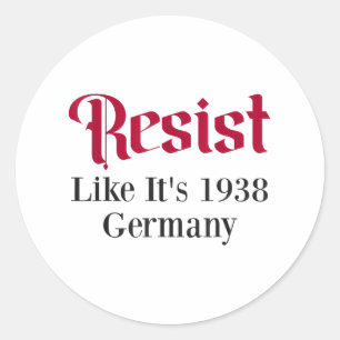 Adesivo Resistir Como Sua Alemanha De 1938
