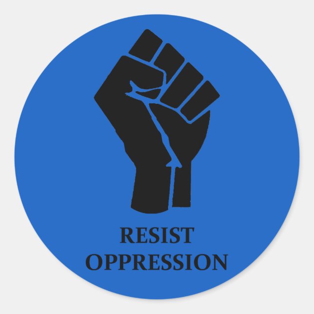 ADESIVO RESISTIR OPOSIÇÃO (Frente)