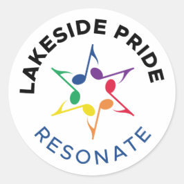 Adesivo Resonate Circle Sticker