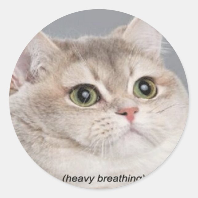 Adesivo *respiração intensa* (Frente)