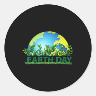 Adesivo Restauração do Dia da Terra Salvar a Terra Salvar