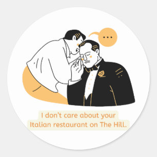Adesivo Restaurante italiano